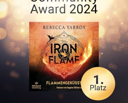 Platz 1 Lovelybooks Community Award: Iron Flame